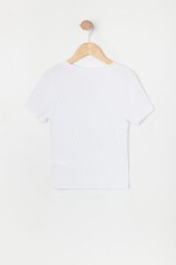 Girls Ribbed Crewneck Baby Tee sold by Urban Planet