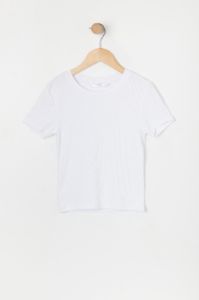 Girls Ribbed Crewneck Baby Tee sold by Urban Planet