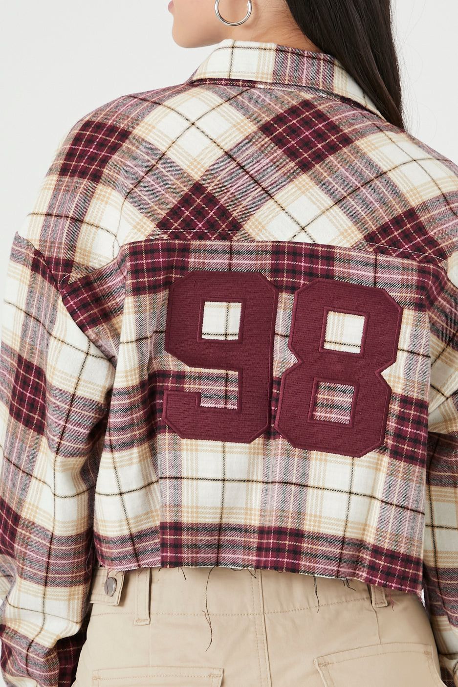 Flannelle écourtée à carreaux sold by Urban Planet product image thumbnail 2