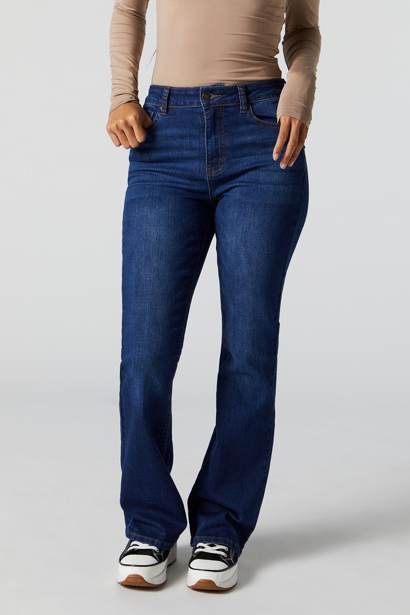 Dark Wash Bootcut Jean sold by Urban Planet product image thumbnail 2