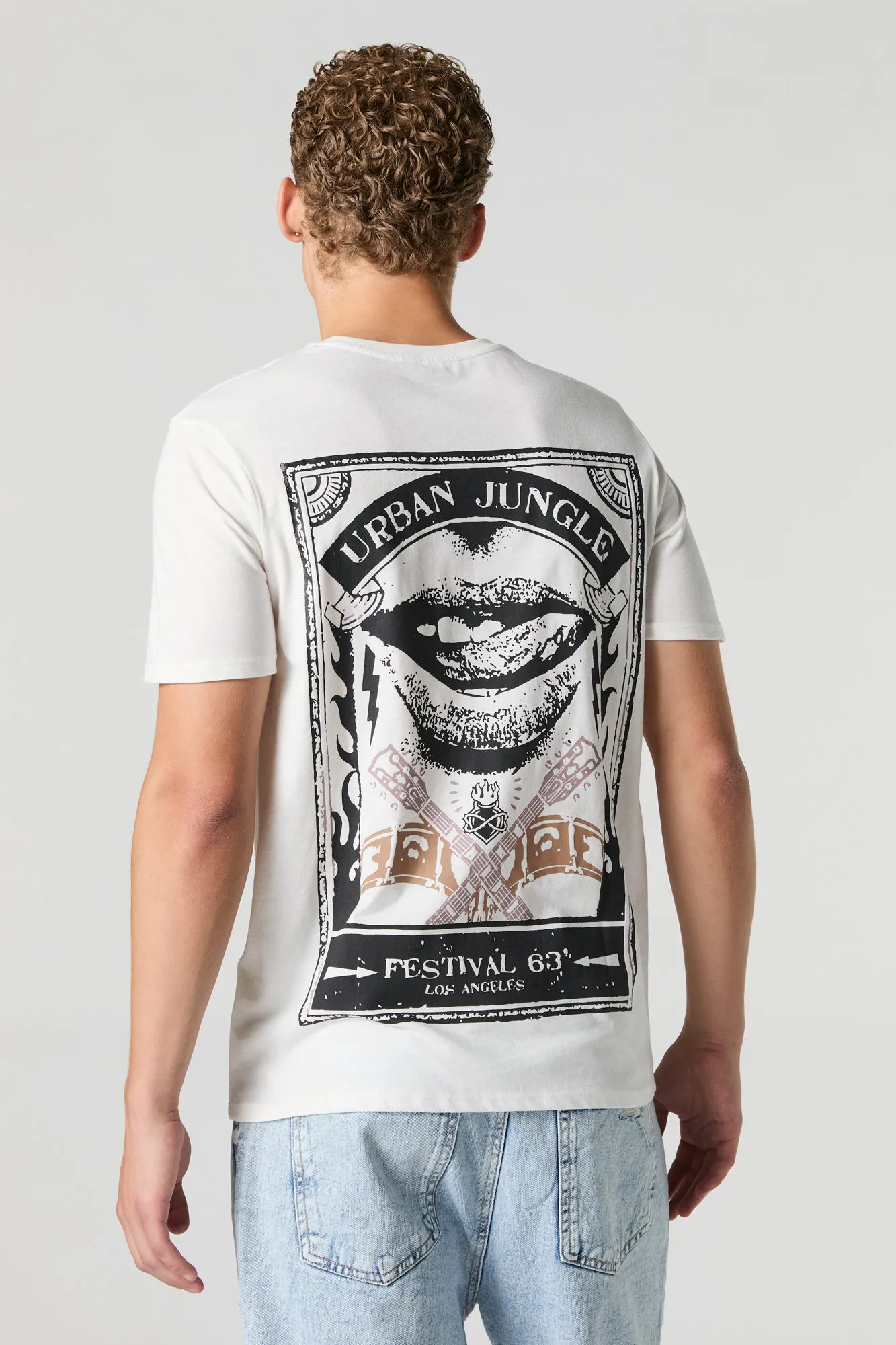 T-shirt à imprimé Urban Jungle sold by Urban Planet product image thumbnail 2