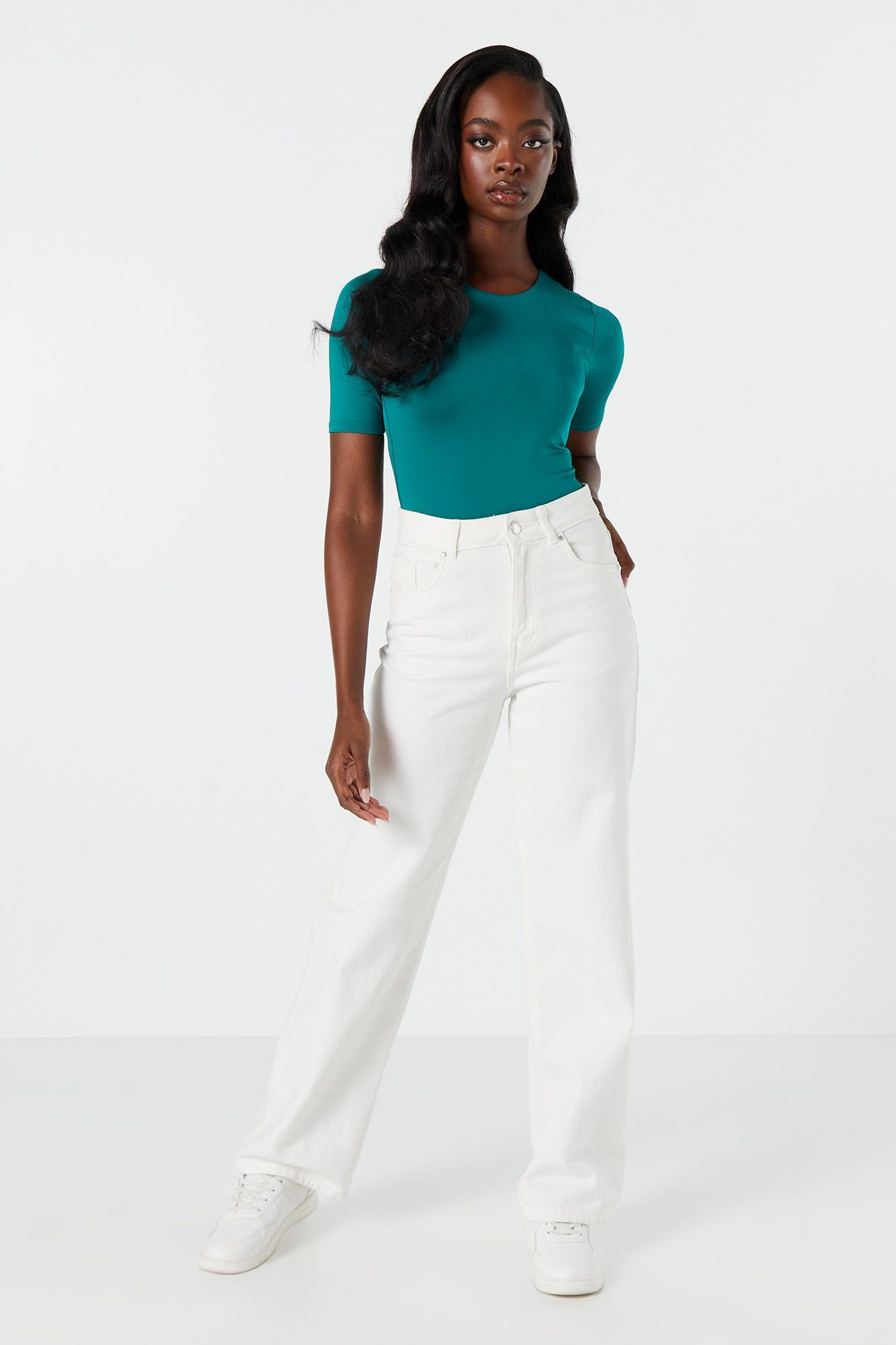 Maillot profilé avec manches écourtées sold by Urban Planet product image thumbnail 5