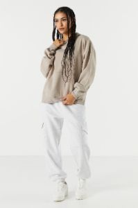 Solid Fleece Oversized Hoodie sold by Urban Planet
