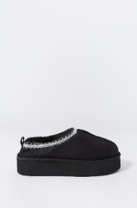 Bottes plateforme à enfiler en similisuède sold by Urban Planet