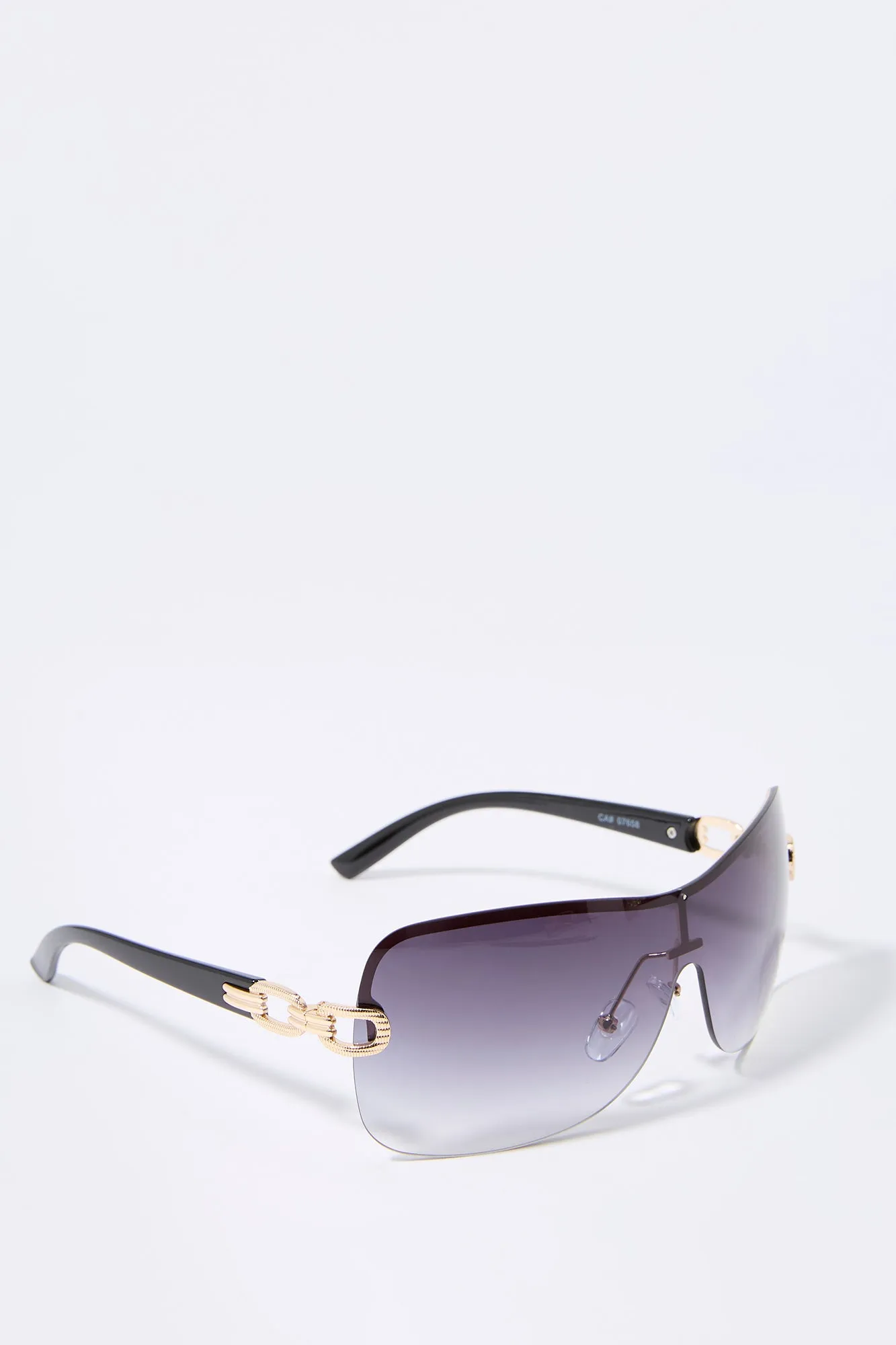 Rimless Shield Sunglasses sold by Urban Planet product image thumbnail 5