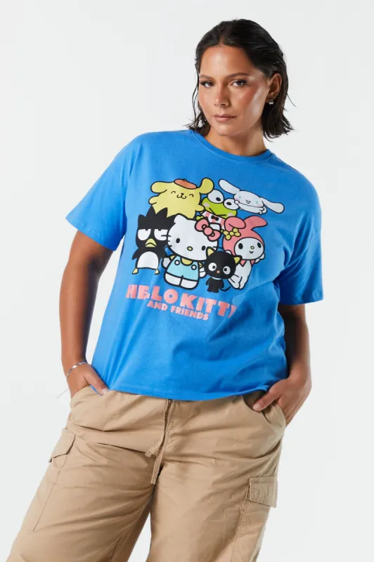 T-shirt à imprimé Hello Kitty and Friends sold by Urban Planet