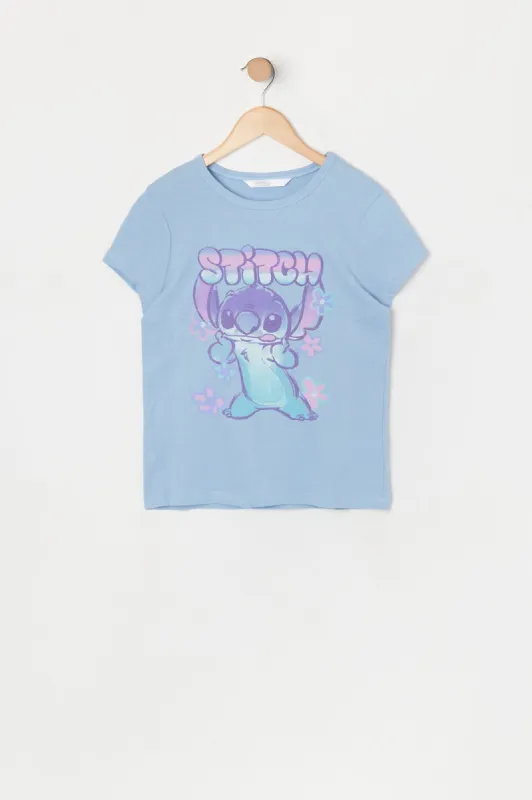 Girls Stitch Graphic T-Shirt sold by Urban Planet