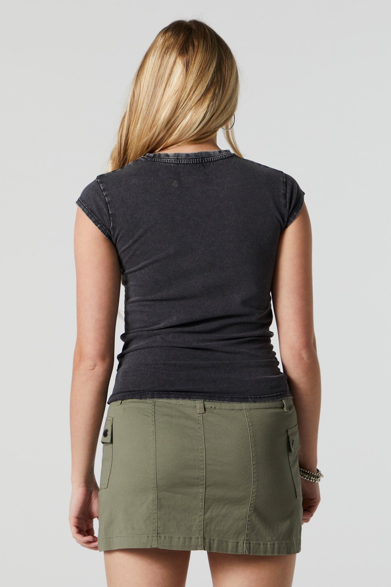 Freedom Graphic Washed T-Shirt sold by Urban Planet product image thumbnail 2