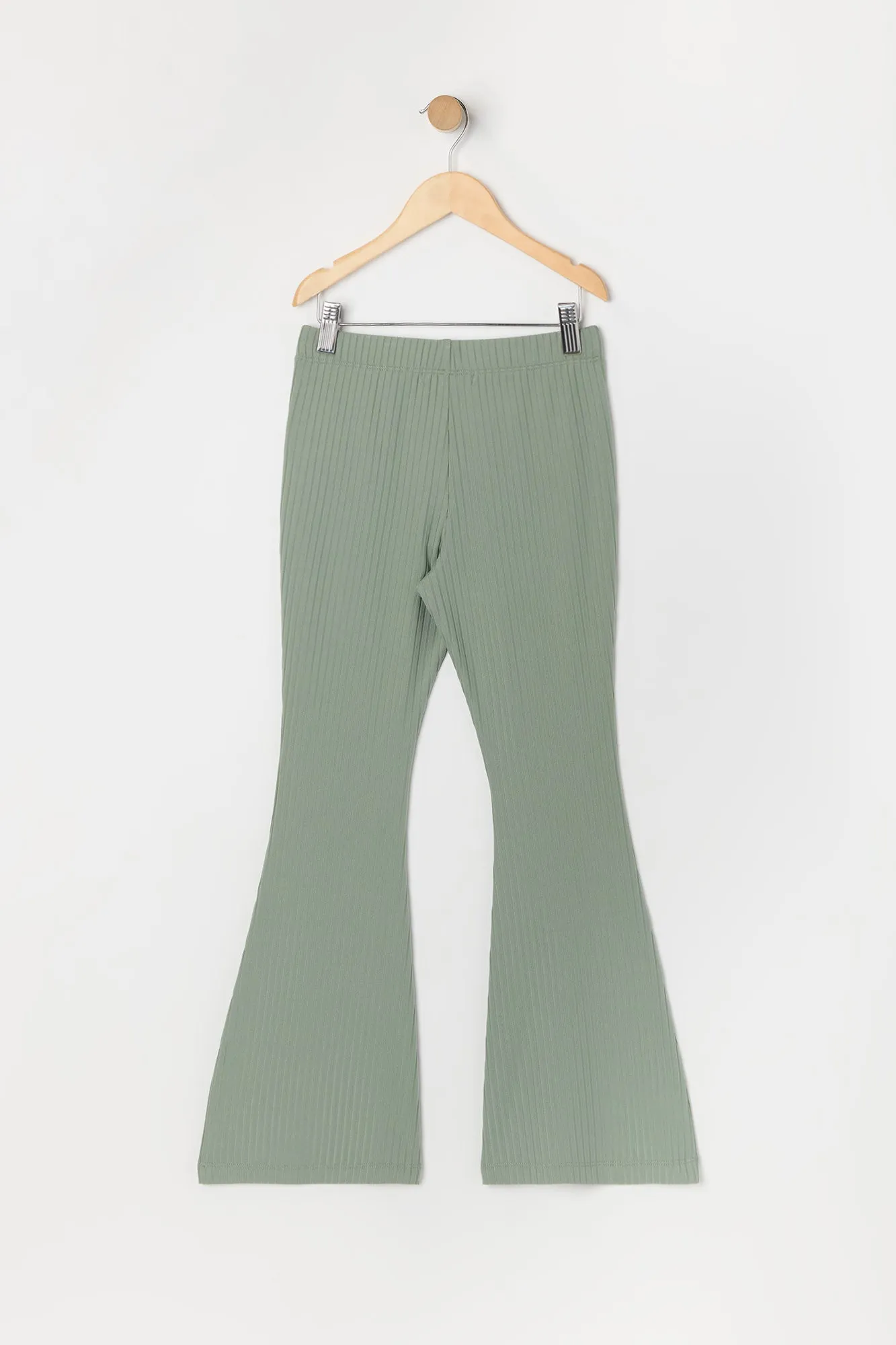 Girls Ribbed Flare Pant sold by Urban Planet product image thumbnail 2