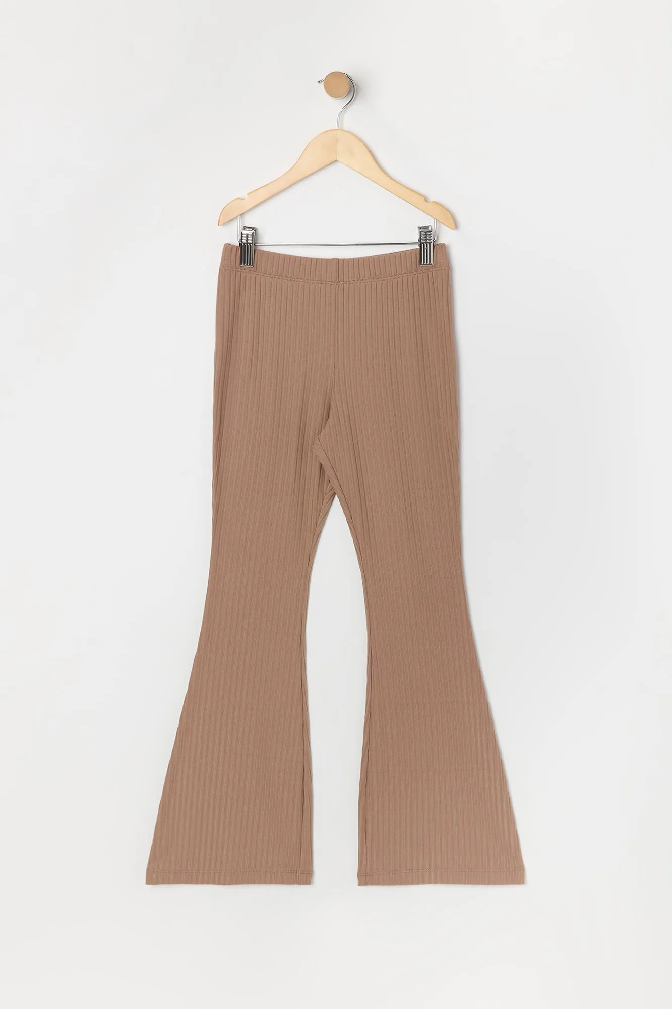 Girls Ribbed Flare Pant sold by Urban Planet product image thumbnail 3