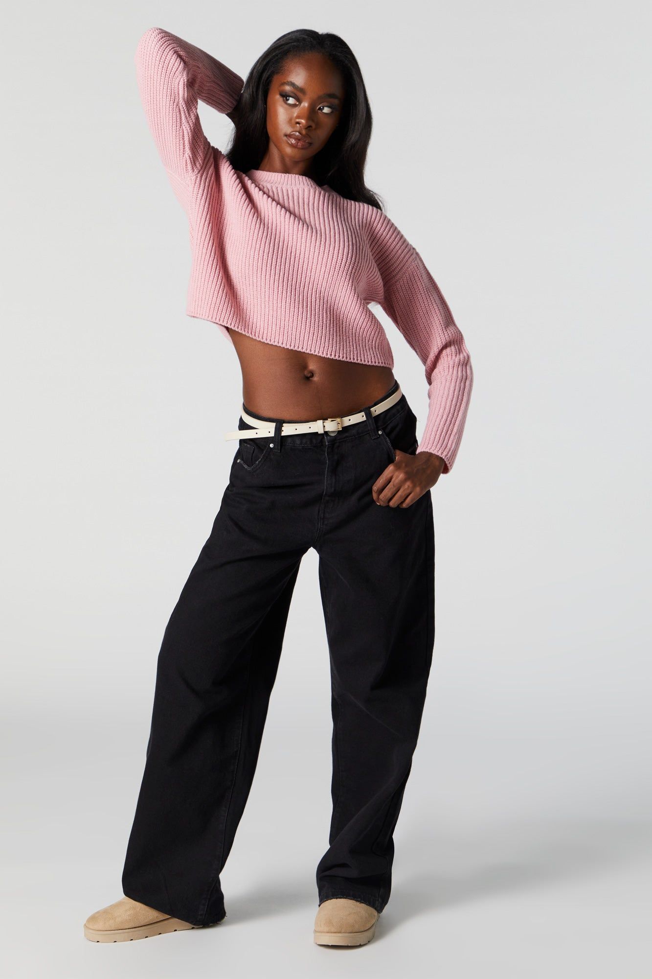 Chandail en tricot côtelé sold by Urban Planet product image thumbnail 4