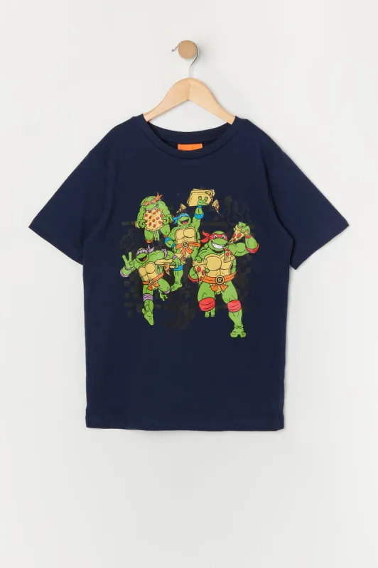 T-shirt à imprimé Ninja Turtles pour garçon sold by Urban Planet
