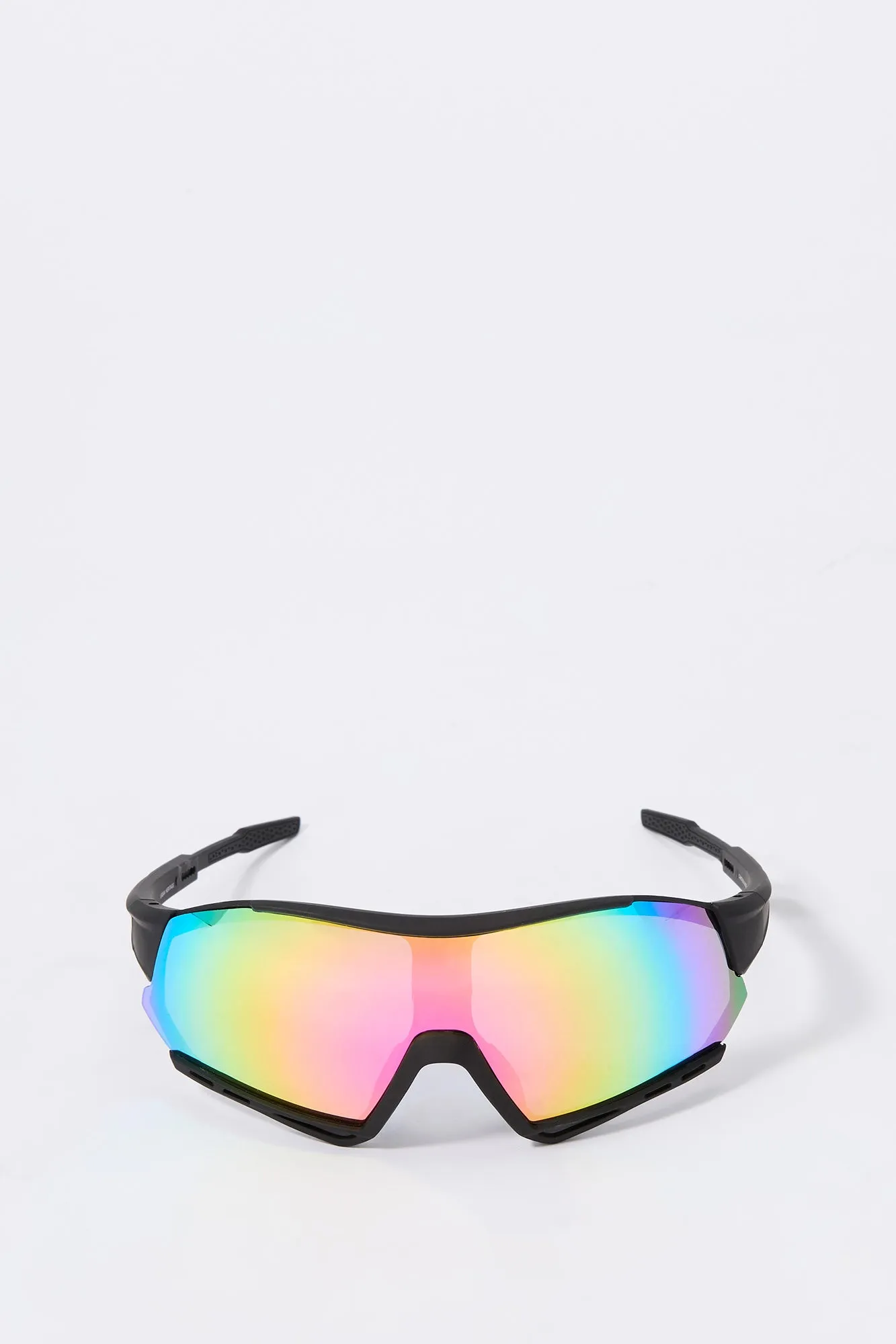 Soft Touch Ombre Sport Shield Sunglasses sold by Urban Planet
