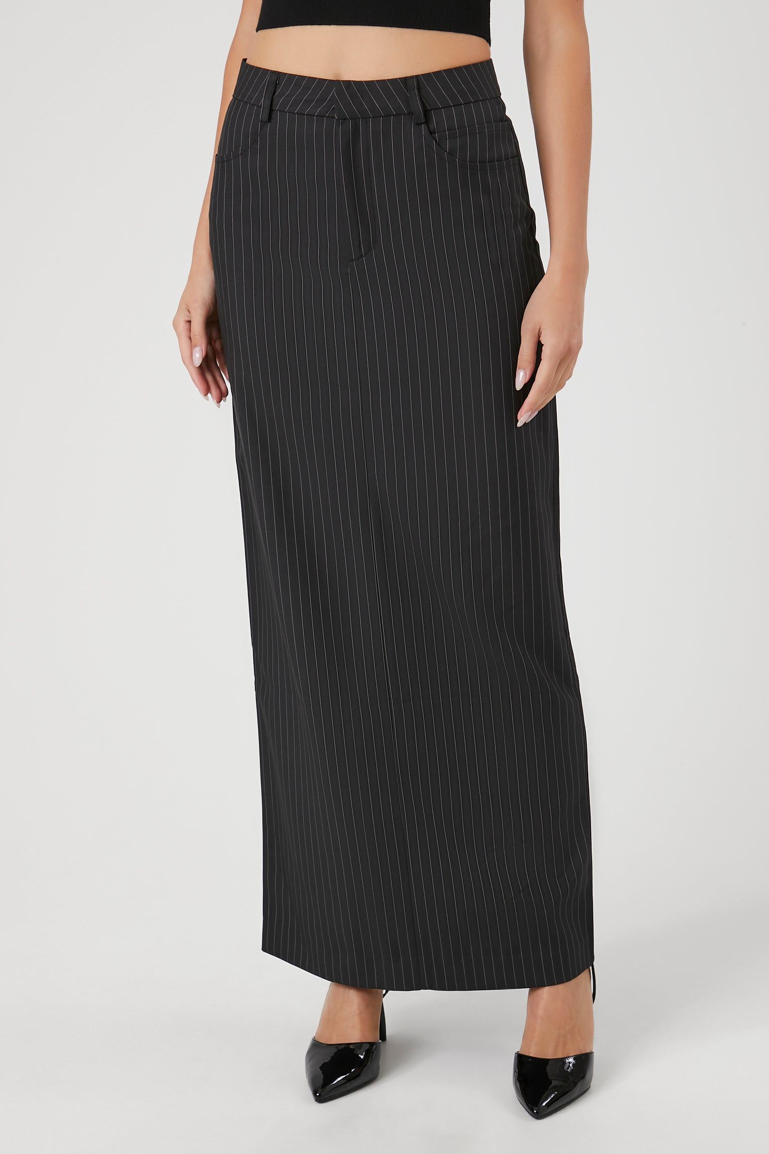 Pinstriped Maxi Skirt sold by Urban Planet product image thumbnail 2