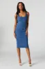 Robe midi en denim délavé moyen sold by Urban Planet