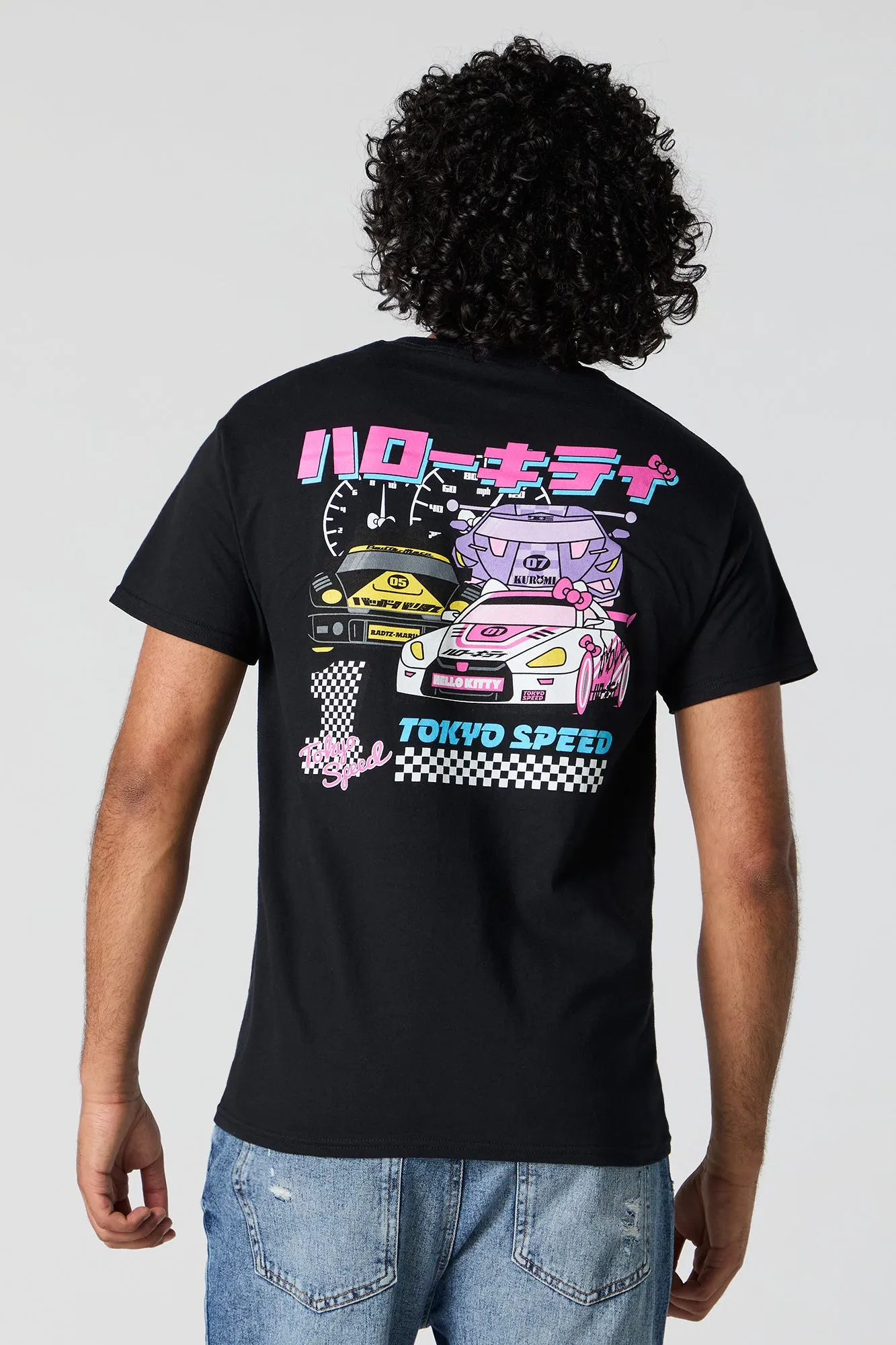 Hello Kitty Tokyo Speed Graphic T-Shirt sold by Urban Planet