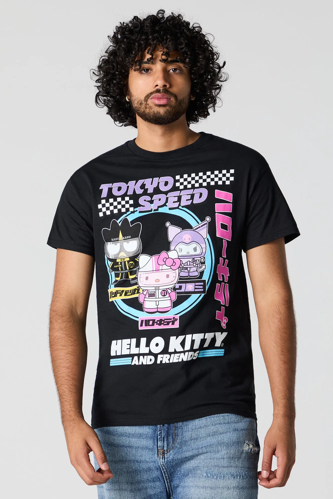 Hello Kitty Tokyo Speed Graphic T-Shirt sold by Urban Planet product image thumbnail 2