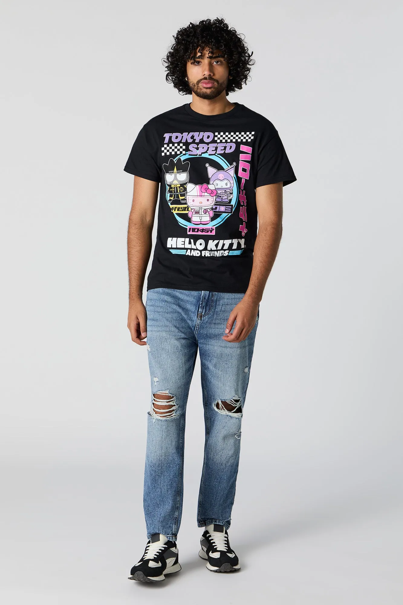 Hello Kitty Tokyo Speed Graphic T-Shirt sold by Urban Planet product image thumbnail 3