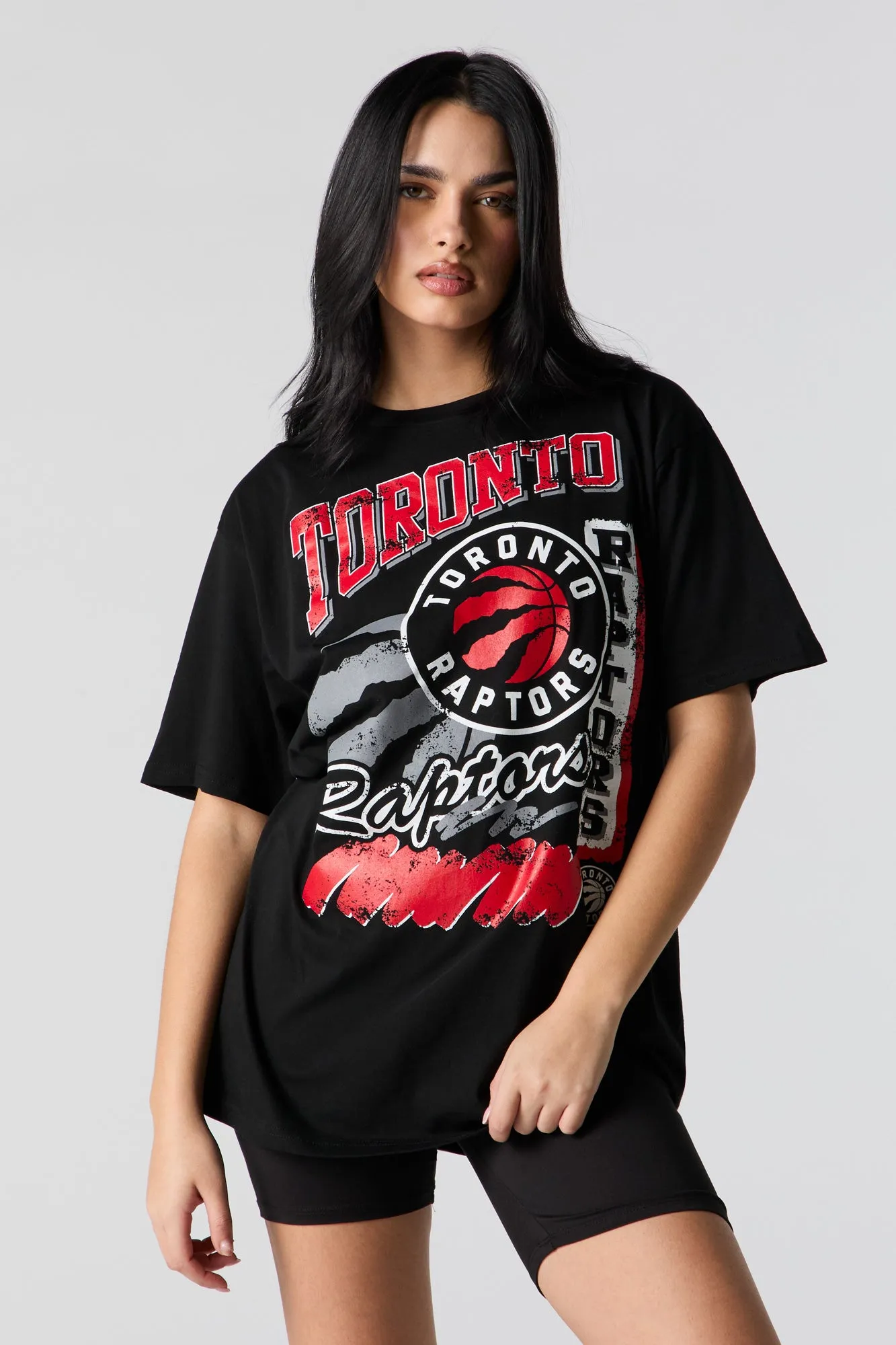 Toronto Raptors Graphic Boyfriend T-Shirt sold by Urban Planet