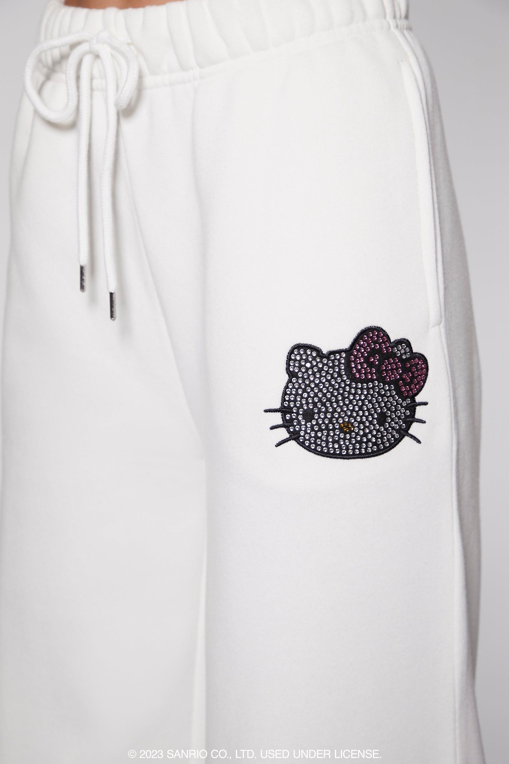 Rhinestone Hello Kitty Sweatpant sold by Urban Planet product image thumbnail 4