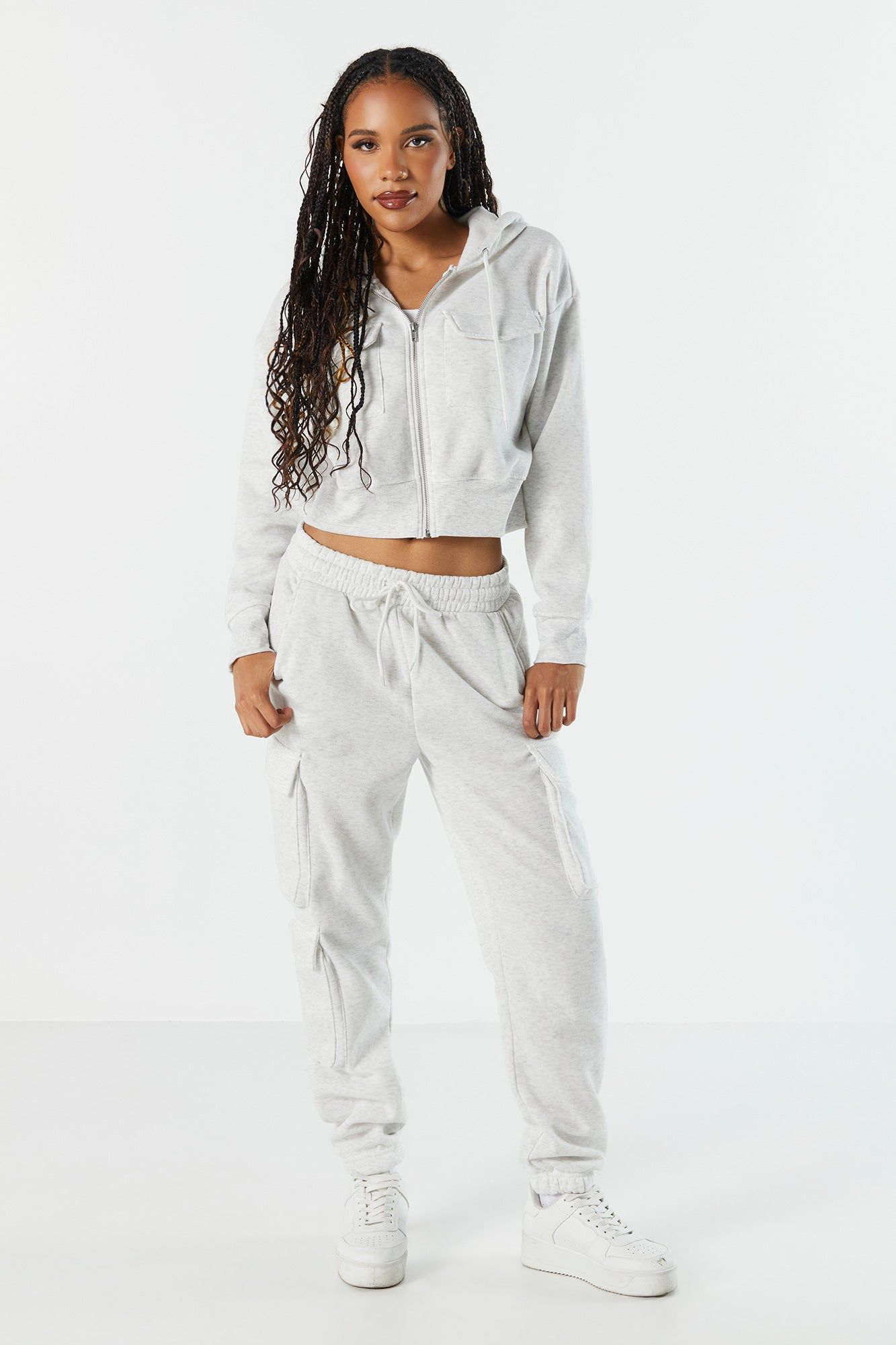 Fleece Cargo Jogger sold by Urban Planet