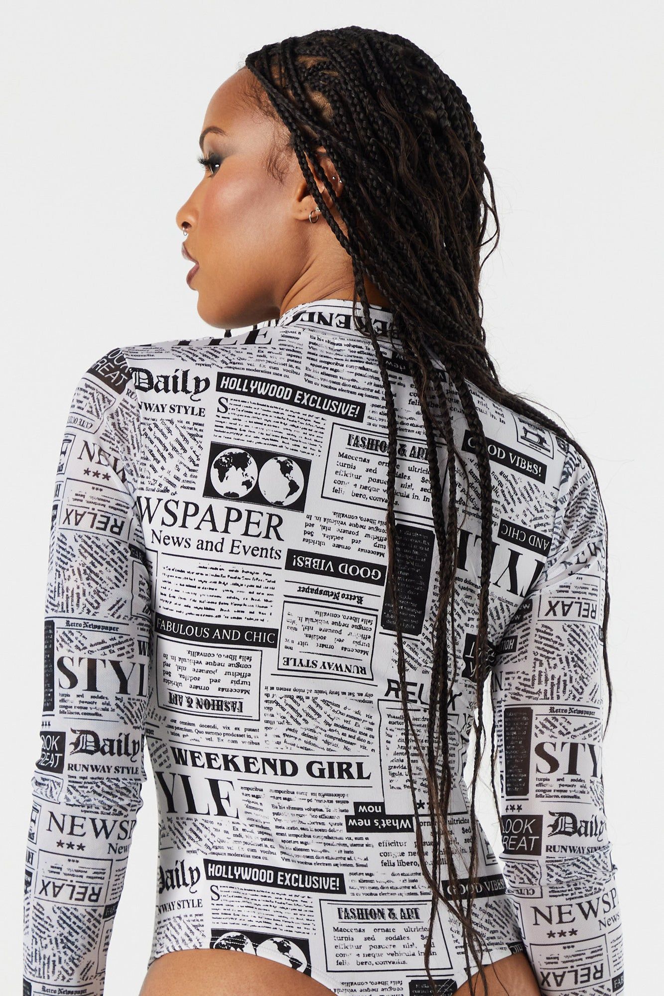 Maillot en filet avec découpes sold by Urban Planet product image thumbnail 4