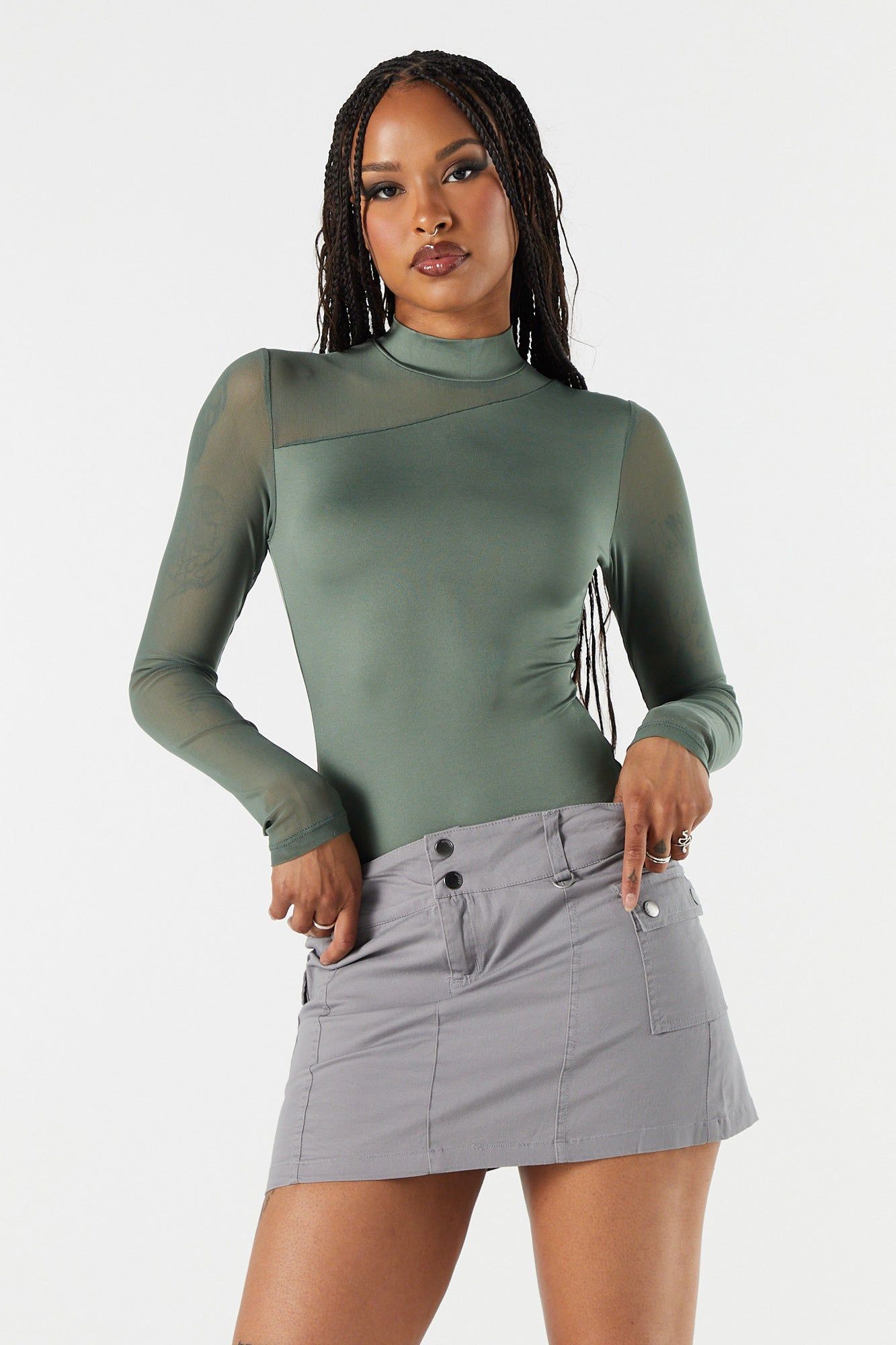 Maillot en filet avec découpes sold by Urban Planet product image thumbnail 11