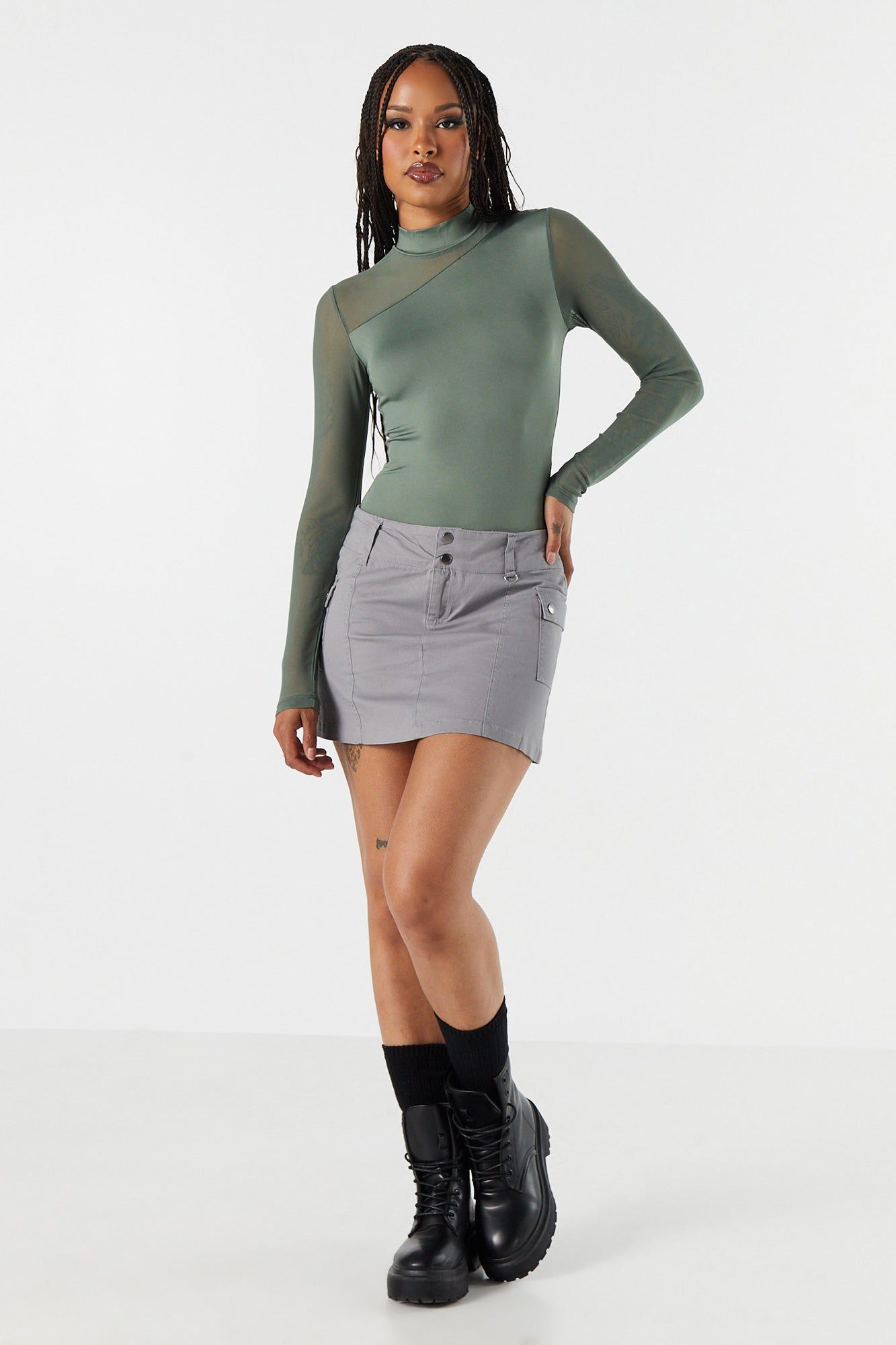 Maillot en filet avec découpes sold by Urban Planet product image thumbnail 15