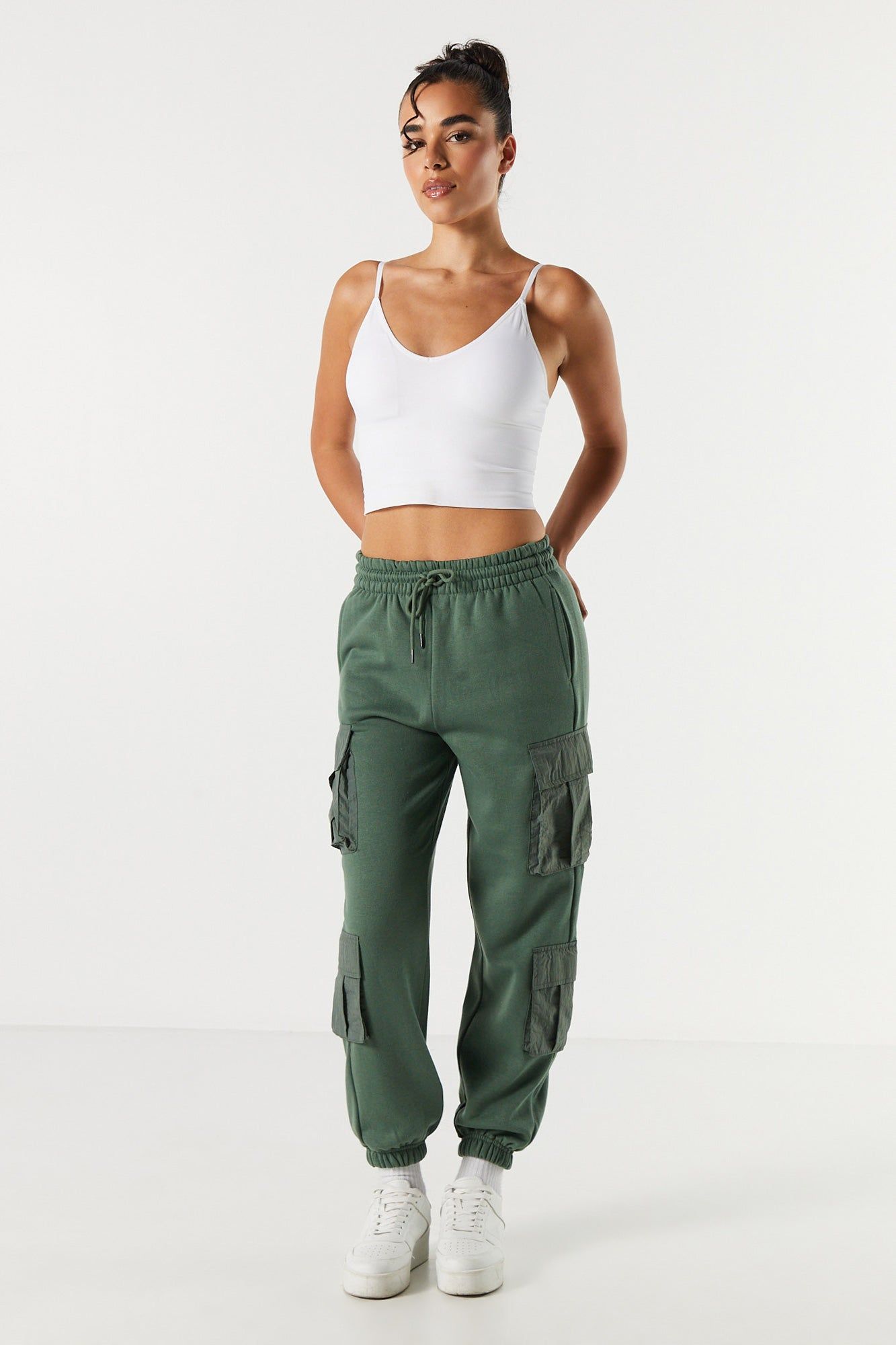 Drawstring Multi Pocket Cargo Jogger sold by Urban Planet product image thumbnail 10