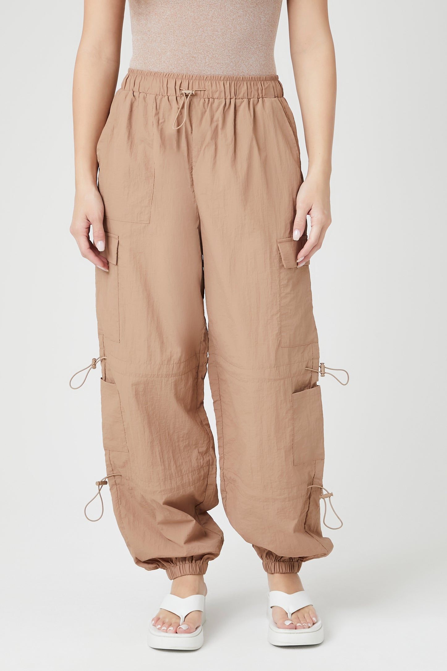 Toggle Drawstring Parachute Jogger sold by Urban Planet product image thumbnail 6