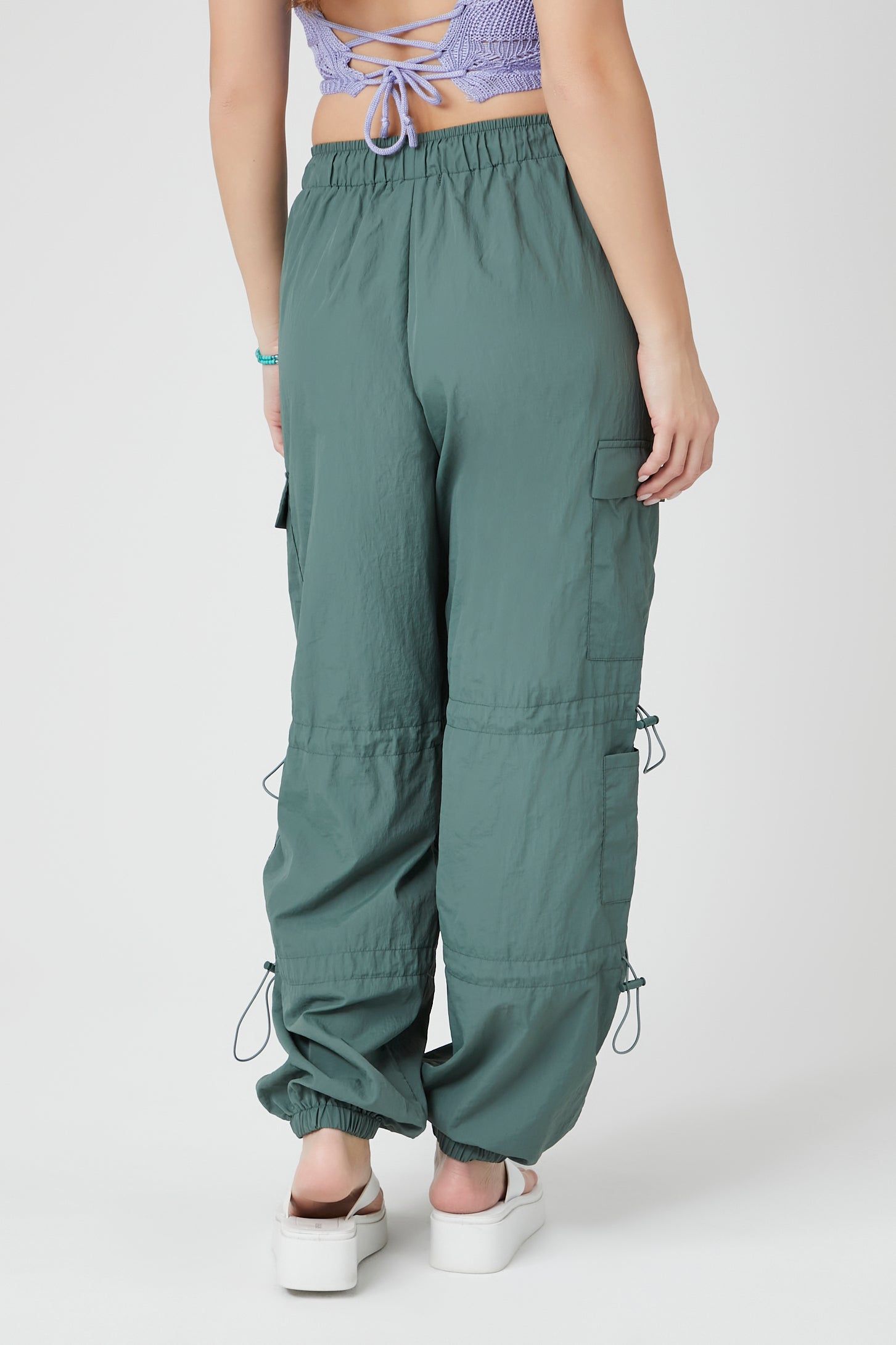 Toggle Drawstring Parachute Jogger sold by Urban Planet product image thumbnail 3