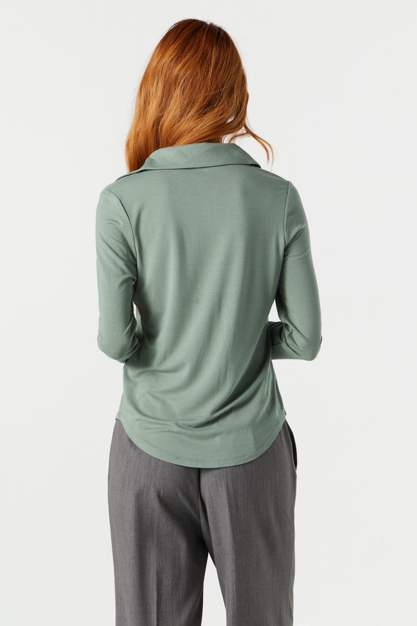 Collared Button-Up Top sold by Urban Planet product image thumbnail 11