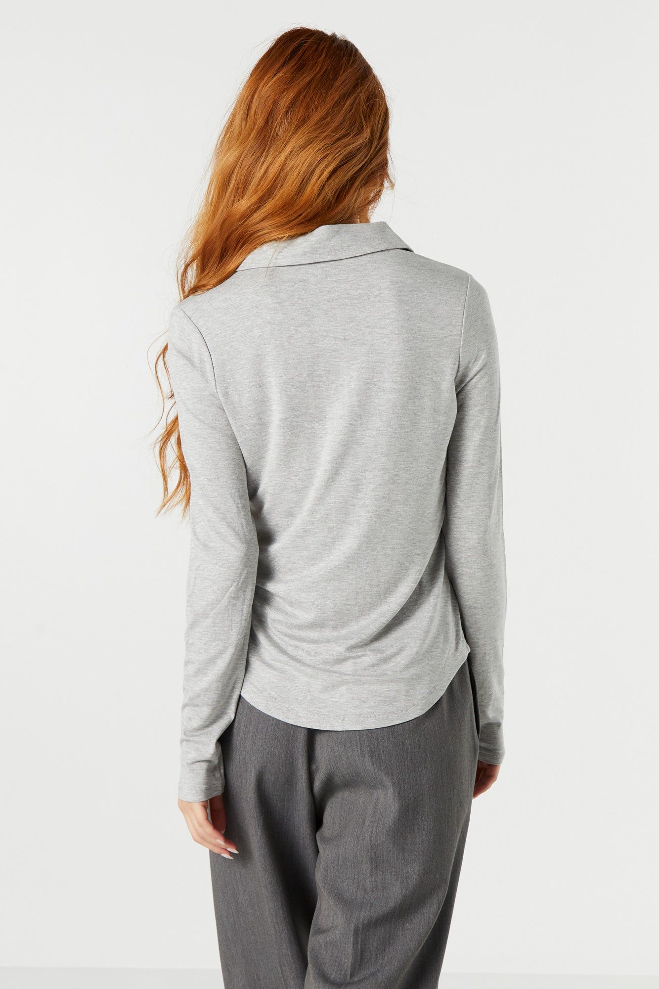 Collared Button-Up Top sold by Urban Planet product image thumbnail 2