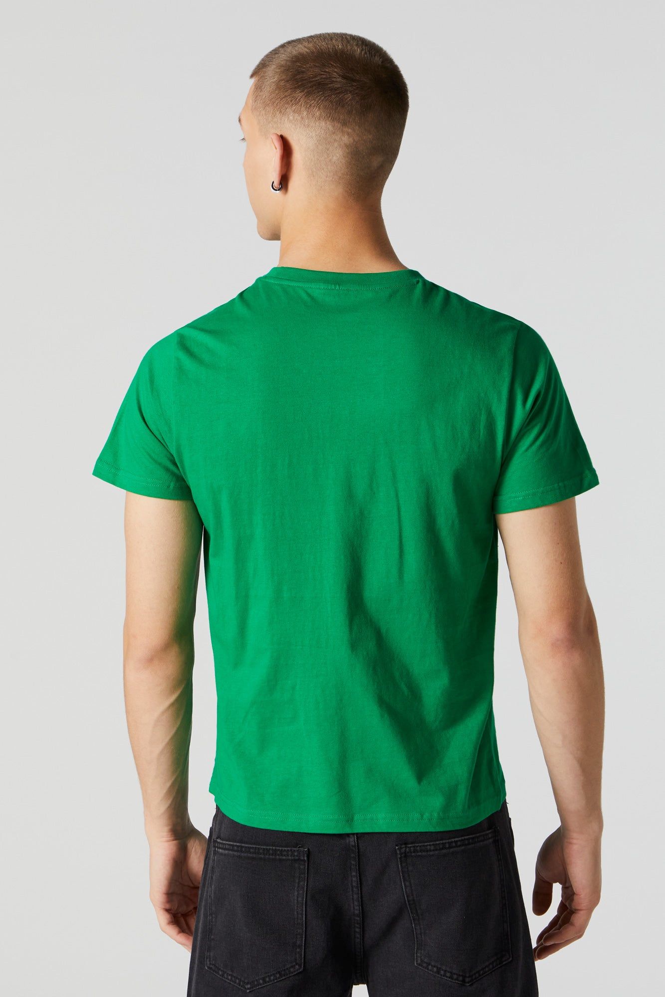 T-shirt de Noël à imprimé Being Naughty Grinch sold by Urban Planet product image thumbnail 4