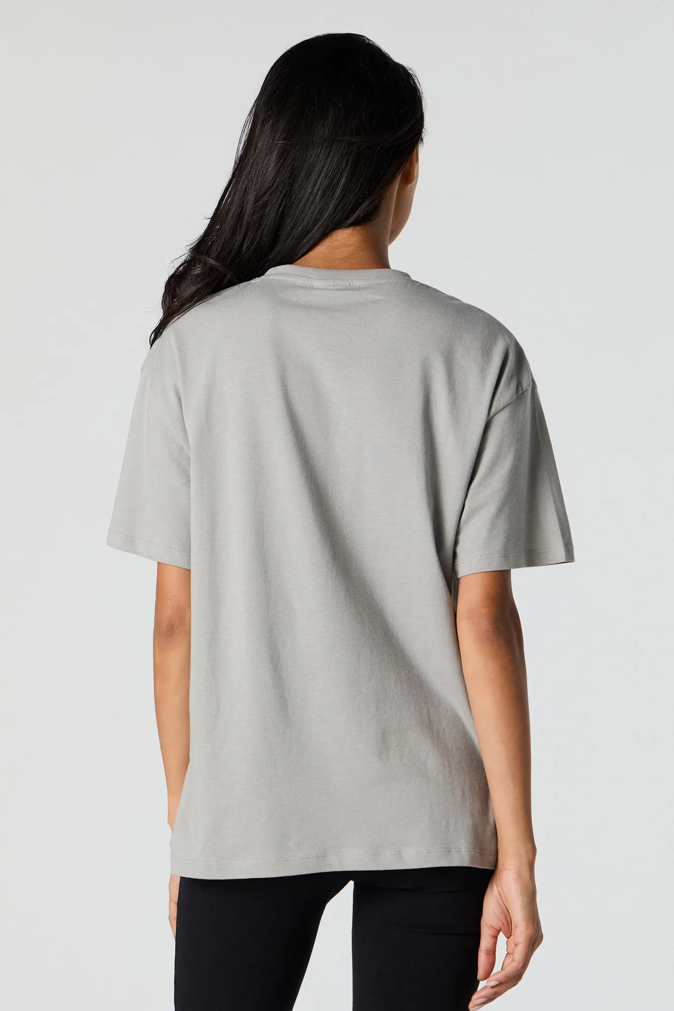 Snoopy Since 1950 Graphic Boyfriend T-Shirt sold by Urban Planet product image thumbnail 3