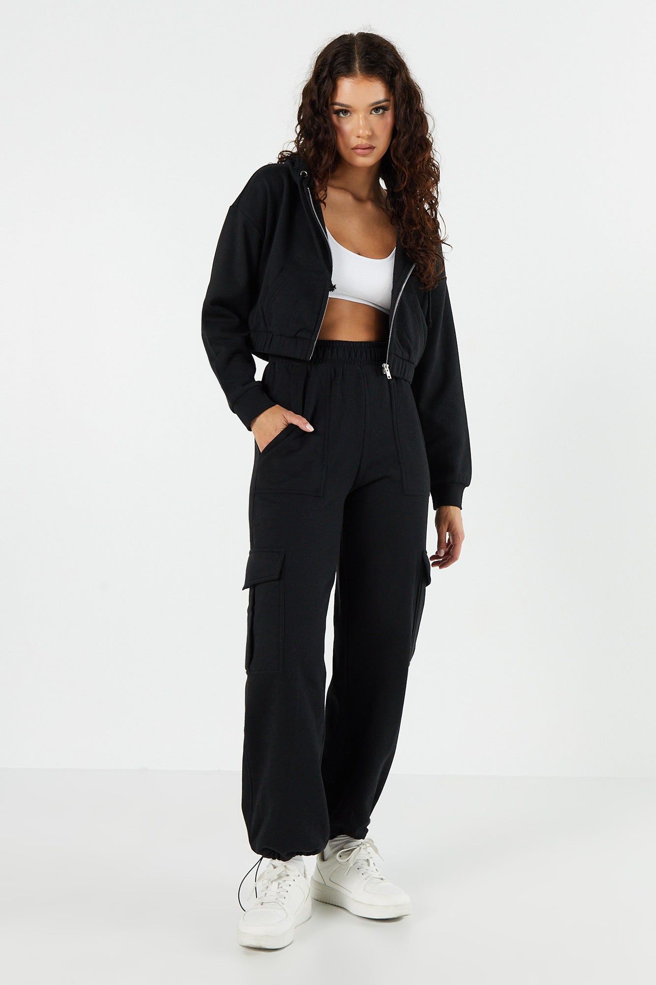 Fleece Cargo Jogger sold by Urban Planet product image thumbnail 4