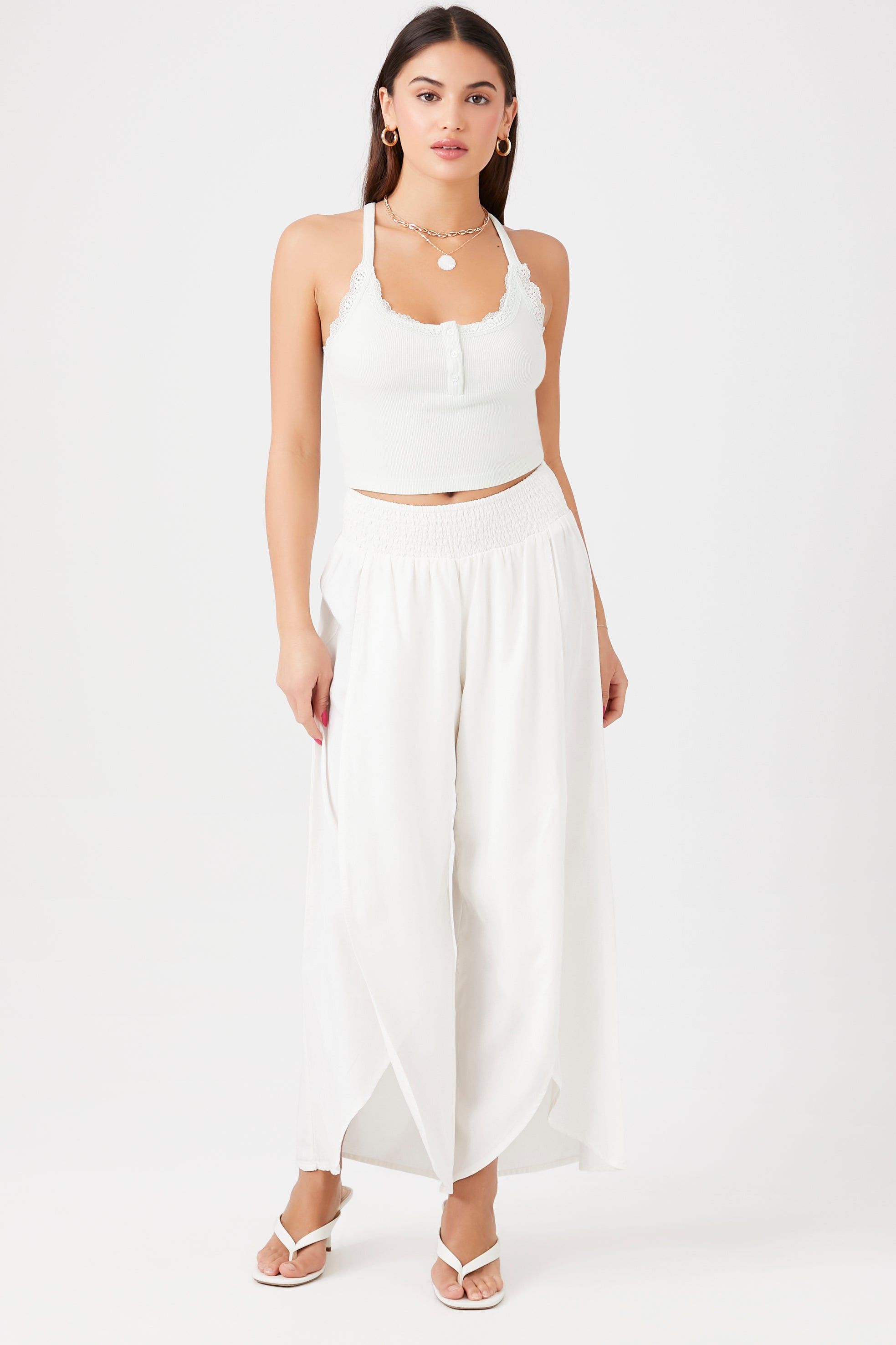 Pull-On Wide Leg Pant sold by Urban Planet product image thumbnail 3
