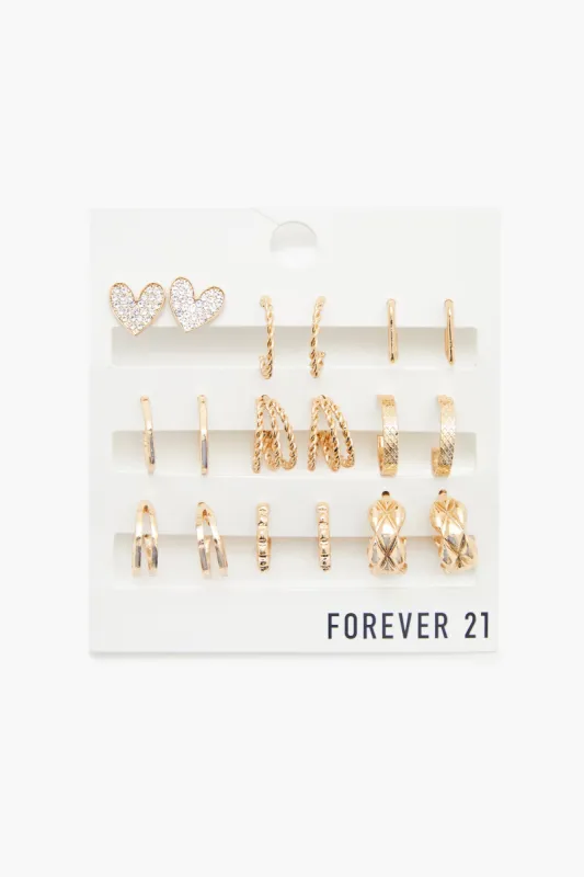 Assorted Hoop Earring Set sold by Urban Planet