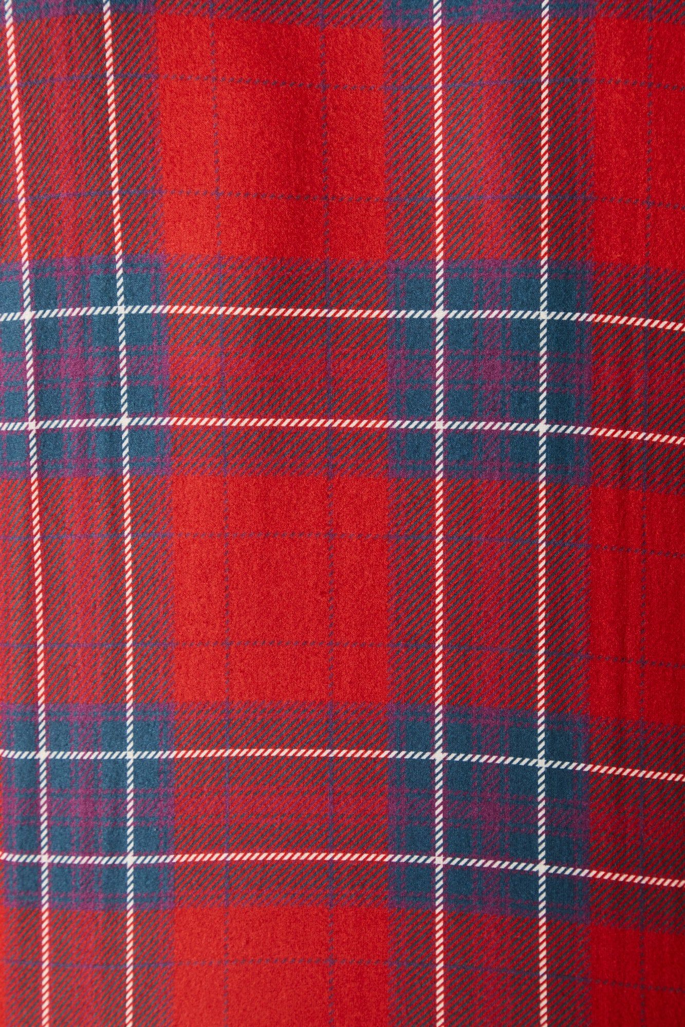 Fammy Jammies Xmas Plaid Flannel 2 Piece Pajama Set sold by Urban Planet product image thumbnail 7