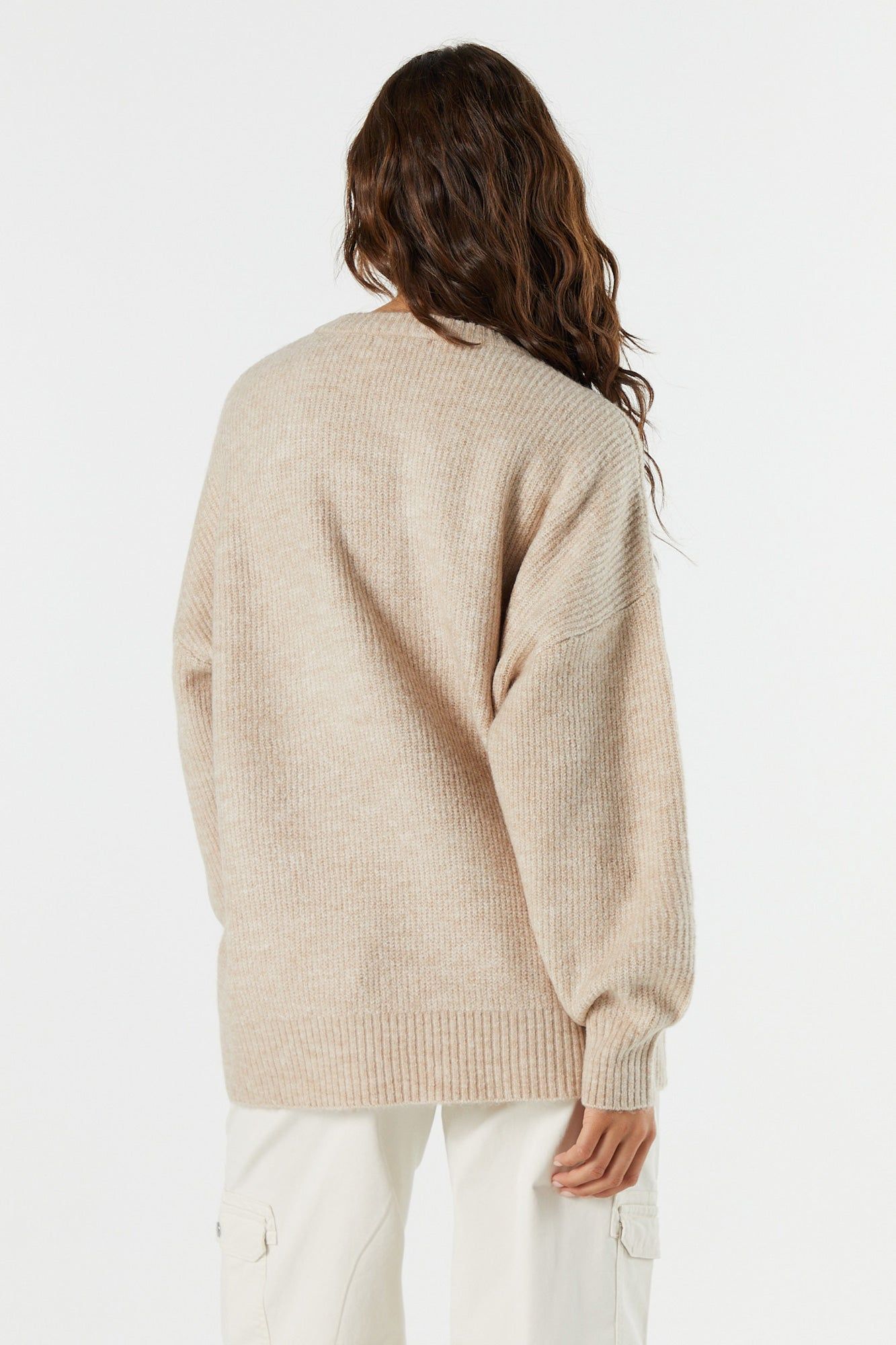 Chandail ras du cou en tricot uni sold by Urban Planet product image thumbnail 11