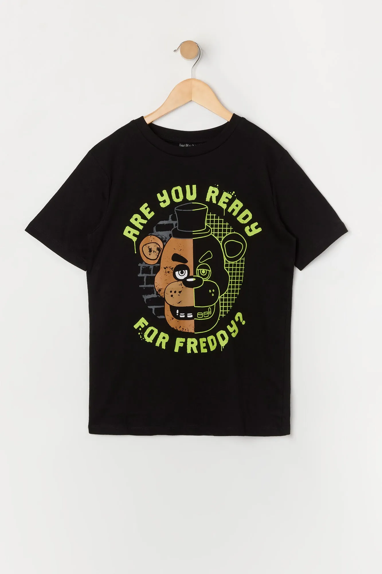 Boys Ready for Freddy Graphic T-Shirt sold by Urban Planet