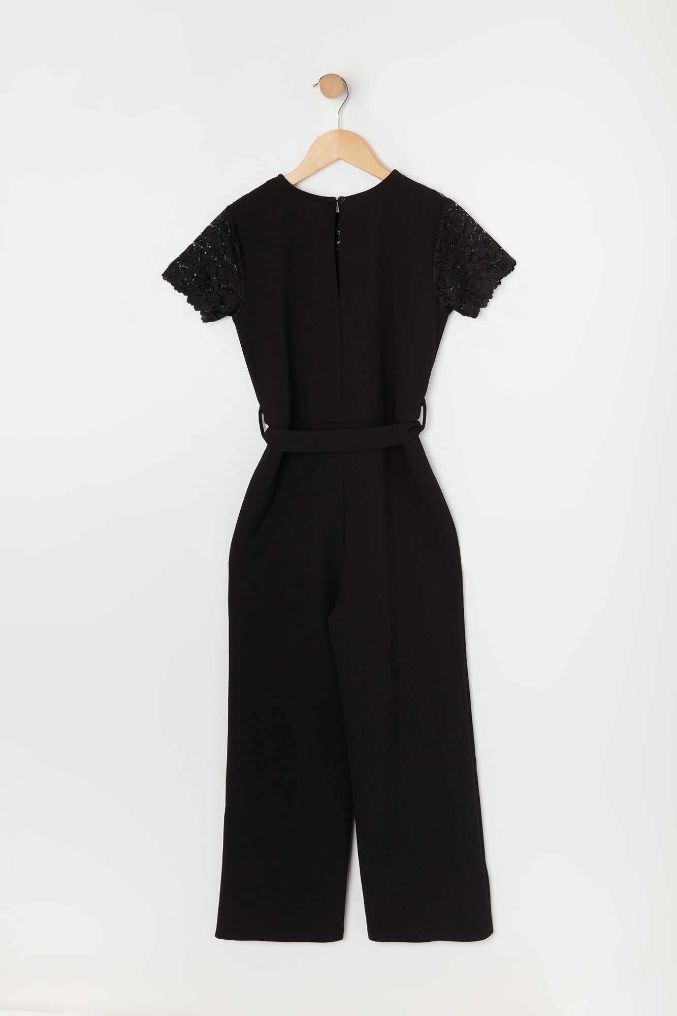 Combinaison en dentelle avec ceinture pour fille sold by Urban Planet product image thumbnail 2