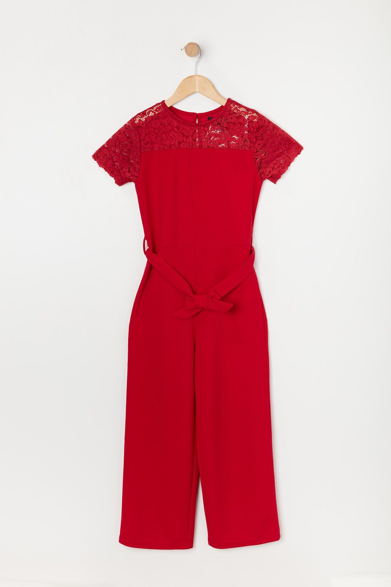 Combinaison en dentelle avec ceinture pour fille sold by Urban Planet product image thumbnail 5