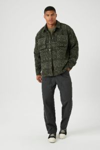 Geo Print Jacket sold by Urban Planet