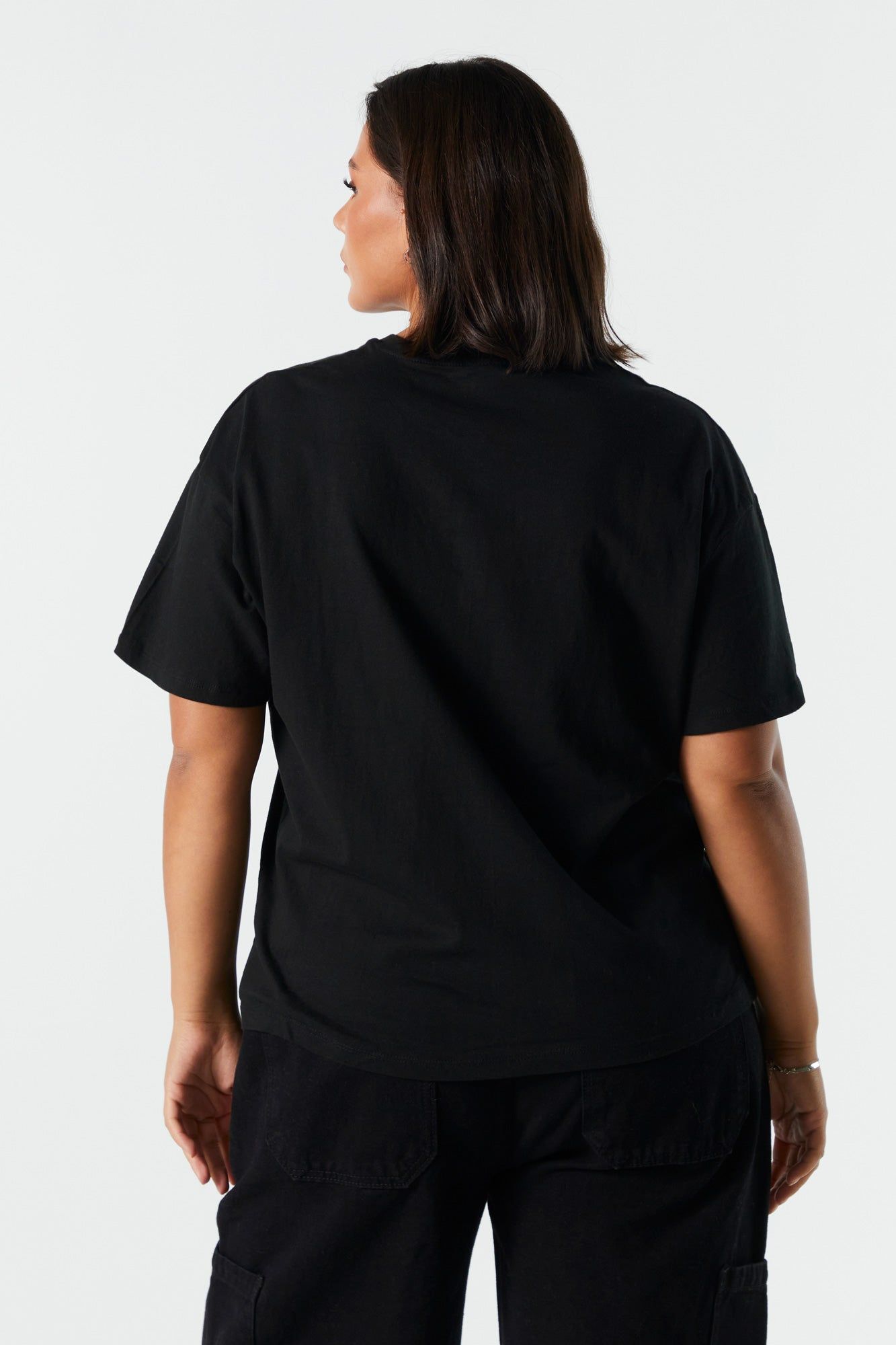 T-shirt coupe garçonne à imprimé Alice in Wonderland sold by Urban Planet product image thumbnail 2