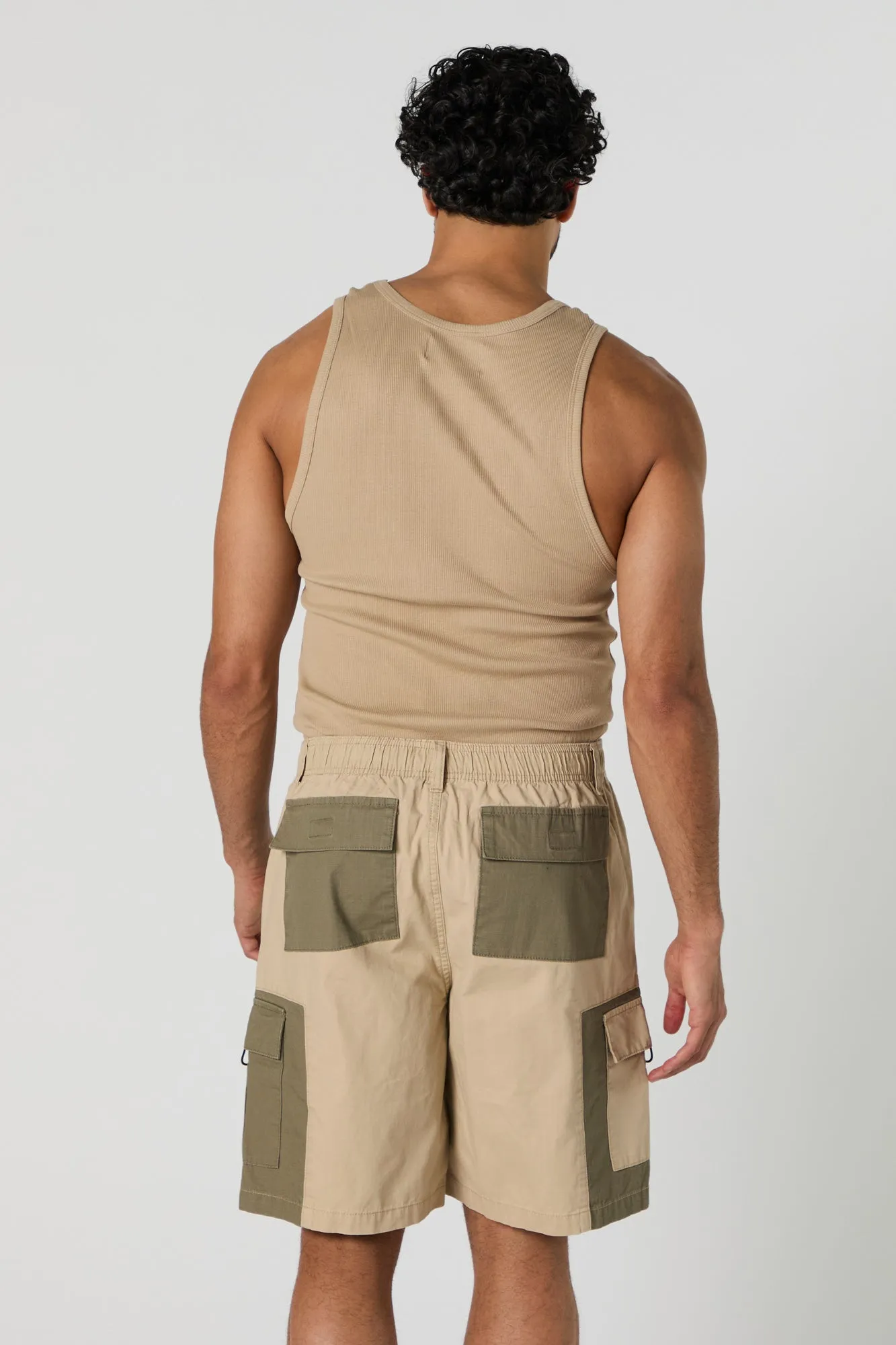 Colourblock Cargo Short sold by Urban Planet product image thumbnail 2