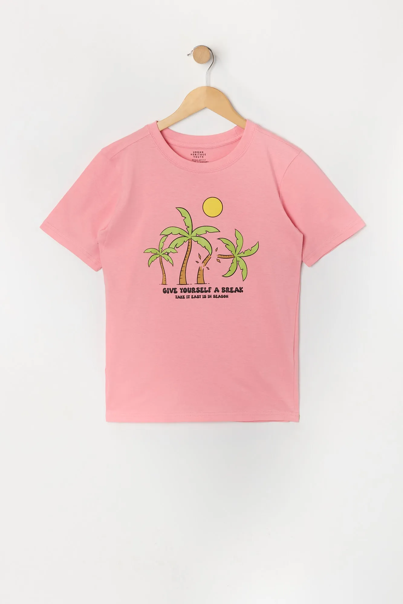 T-shirt à imprimé Vacay Break pour garçon sold by Urban Planet