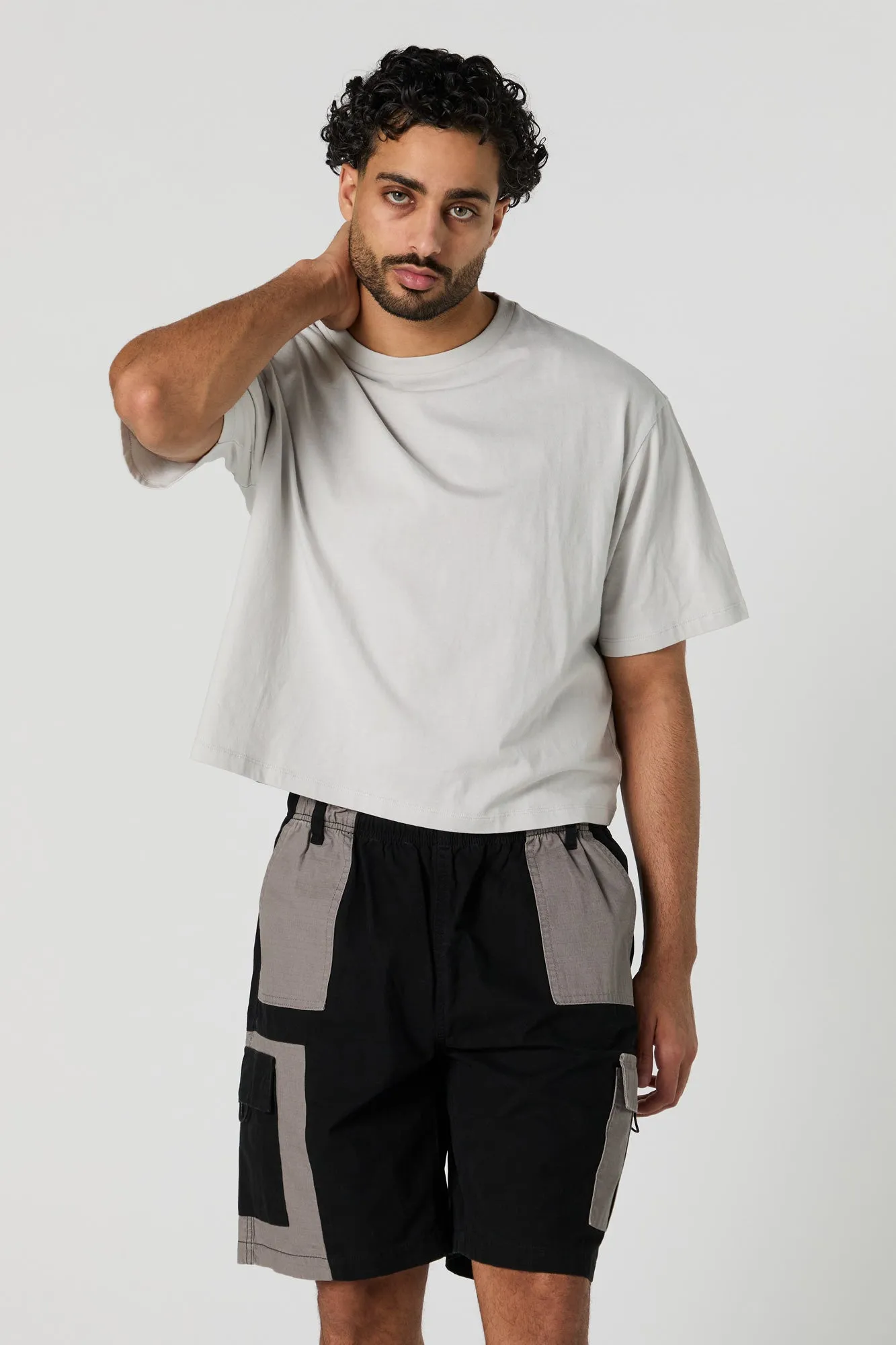 Colourblock Cargo Short sold by Urban Planet product image thumbnail 4