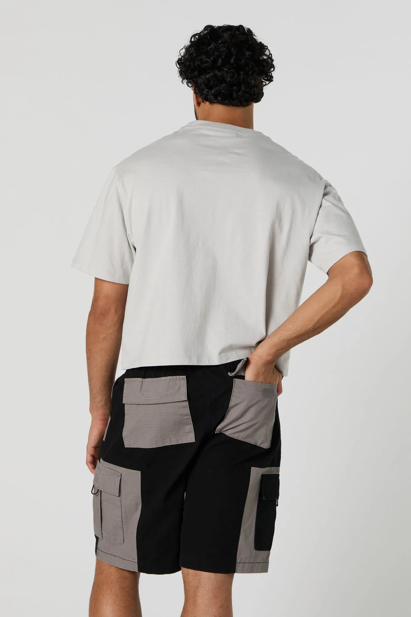 Colourblock Cargo Short sold by Urban Planet product image thumbnail 5