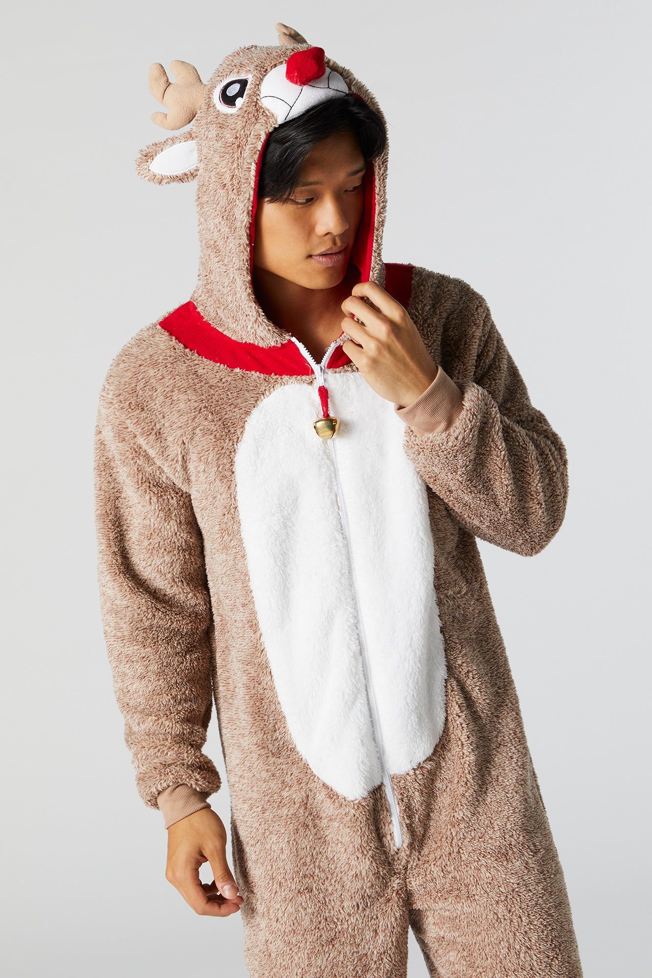 Plush 3D Rudolph Onesie sold by Urban Planet product image thumbnail 3